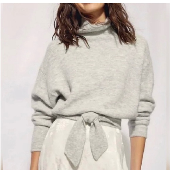 Aritzia Wilfred - Lorin Sweater Heather Oatmeal - XXS - Picture 5 of 10